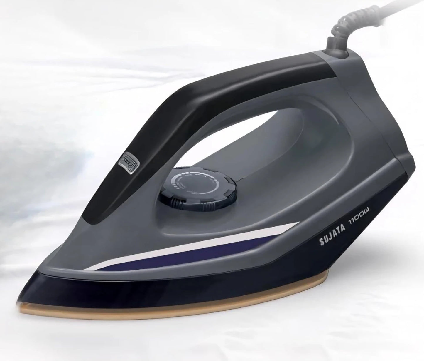 SUJATA Airona Heavy Weight 1100 W Dry Iron (Grey