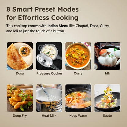 Prestige 1200 W Induction Cooktop Push Button (Black, Xpress 1200 W)