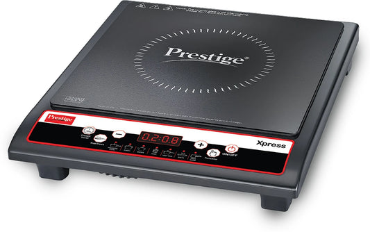 Prestige 1200 W Induction Cooktop Push Button (Black, Xpress 1200 W)